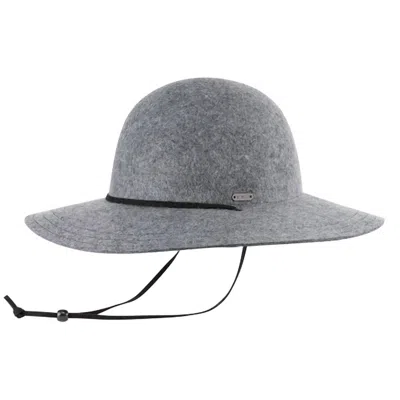 Pistil Women's Tegan Wide Brim Hat In Grey In Grey