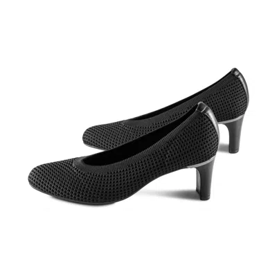 Vaneli Womens Knit Pumps In Black
