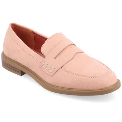 Journee Collection Raichel Penny Loafer In Pink