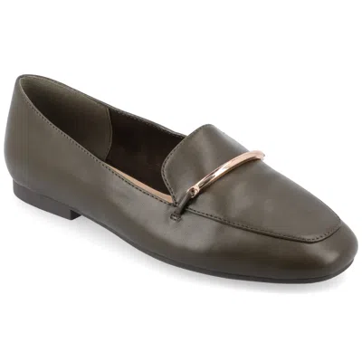 Journee Collection Tru Comfort Foam Wrenn Flat In Green