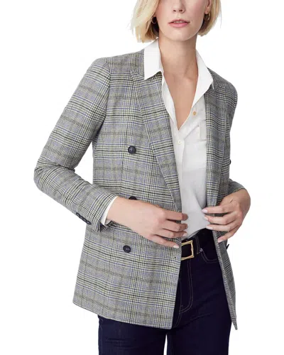 J.mclaughlin J. Mclaughlin Foxley Wool-blend Jacket In Grey