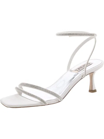 Badgley Mischka Ultra Heels In White