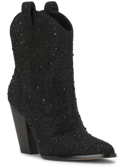 Jessica Simpson Jscissely Womens Ankle Bootsq Man Made Ankle Boots In Black