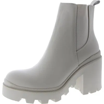 Steve Madden Roxie Fashion Boot Womens Leather Pull On Chelsea Boots In Multi