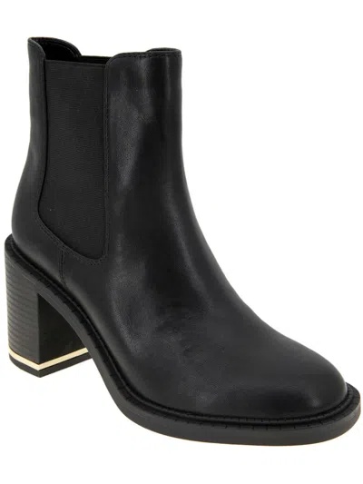 Bcbgeneration Boxxa Block Heel Chelsea Boot In Black