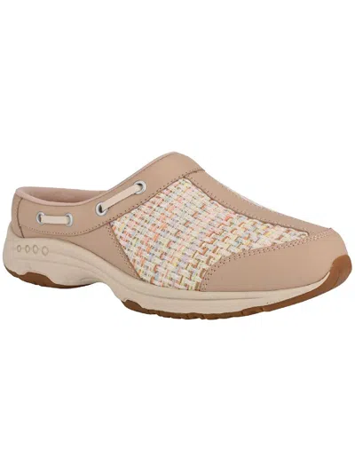 Shop Easy Spirit Travel Port 96 Womens Leather Slip On Mules In Multi