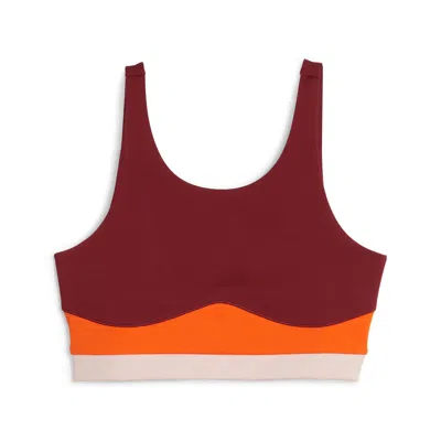 Puma X Lemlem Ribbed Cropped Performance Top In Multi