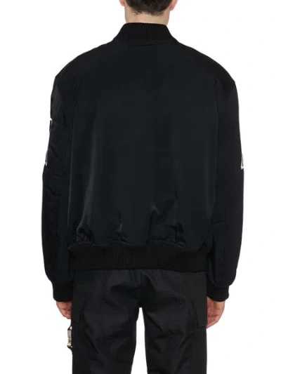 Alyx Logo Varsity Jacket In Black