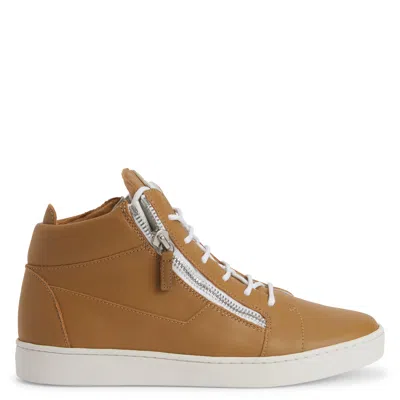 Giuseppe Zanotti Frankie Logo-plaque Sneakers In Black