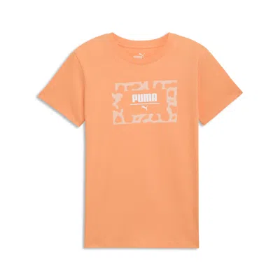 PUMA PUMA WOMEN'S CHEETAH BOX LOGO TEE 