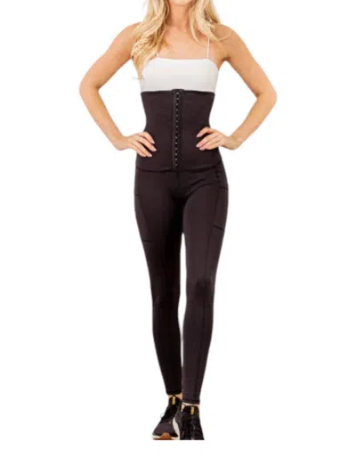 Heimish Usa Waist Training Magic Leggings In Black In Black