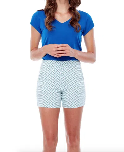 Iltm Lisa Stix Techno Short In Emerald In Gold