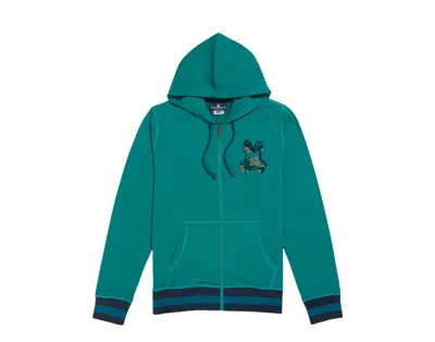 Psycho Bunny Howgate Camo Harbor Blue Hoodie B6h209q1ft-hbr In Blue