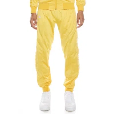 Kappa Men's 222 Banda Deky Trackpants In Yellow Vanilla In Yellow