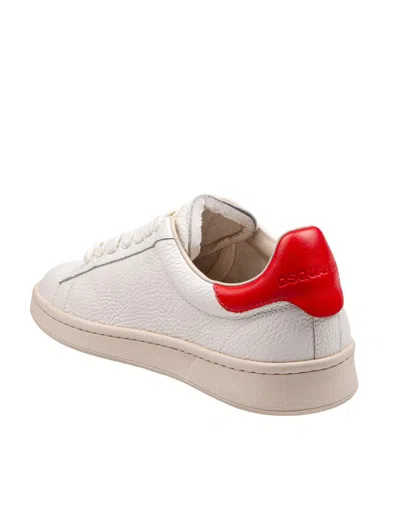 DSQUARED2 DSQUARED2 SOFT LEATHER SNEAKERS 