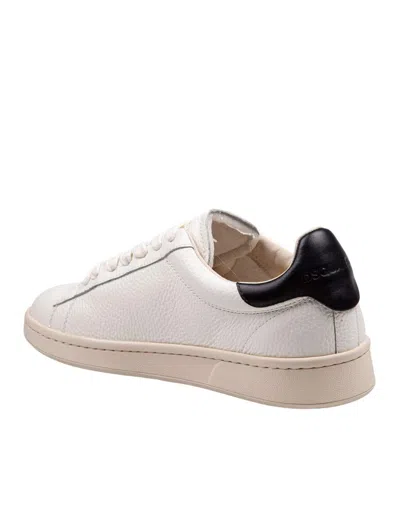 Dsquared2 Soft Leather Sneakers In Multicolor