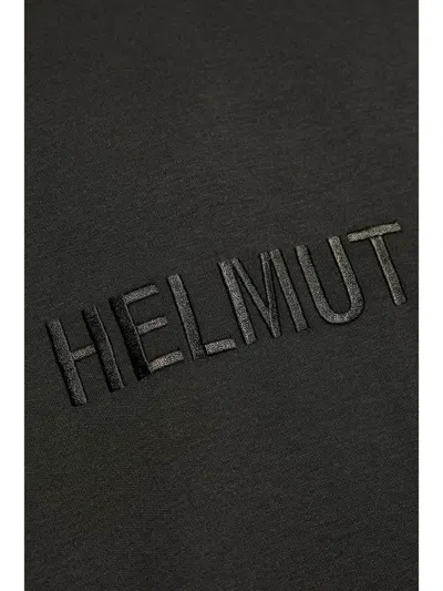 Helmut Lang Relaxed Fit Crew Neck T-shirt With Embossed Logo