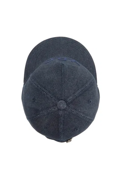 Apc Eden Denim Baseball Cap For In Blue