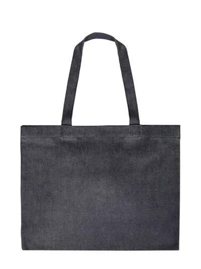 Apc Crossbody Bags A. P.c. Woman Color Denim In Black