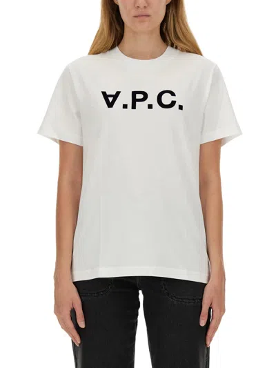 Apc Vpc Short Sleeve T-shirt In White