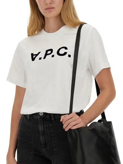 Apc Vpc Short Sleeve T-shirt In White