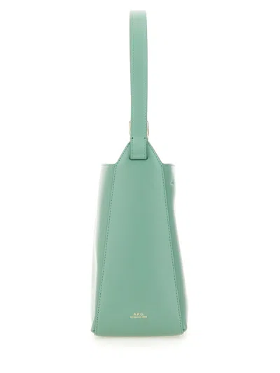 Apc A.p.c. Virginie Small Bag In Green