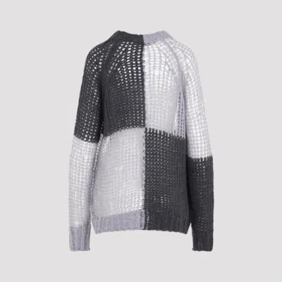Acne Studios Wide-knit Mesh Shirt In Multicolor