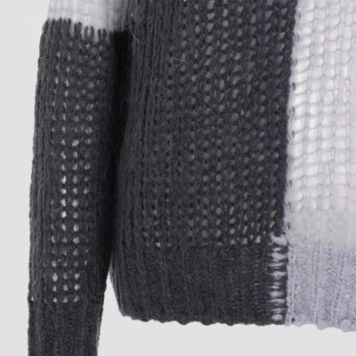 Acne Studios Wide-knit Mesh Shirt In Multicolor