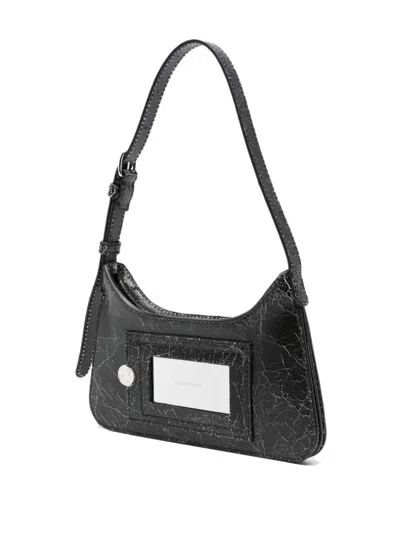Acne Studios Women Platt Micro Leather Shoulder Bag In Multicolor