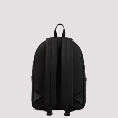 Alexander Mcqueen Black Graffiti Metropolitan Printed Backpack In Black