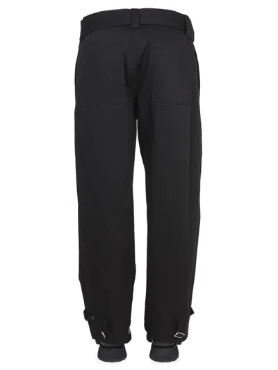 Alexander Mcqueen Straight-leg Tailored Trousers In Black