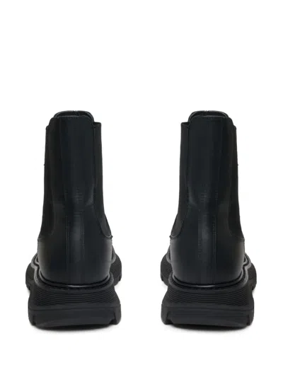 Alexander Mcqueen Alexander Mc Queen Leather Chelsea Boots In Multicolor