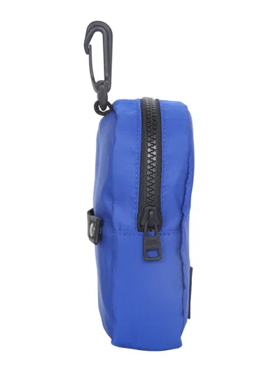 Alexander Mcqueen Men Mini Case In Blue