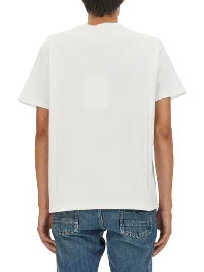 Alexander Mcqueen T-shirt Varsity In White