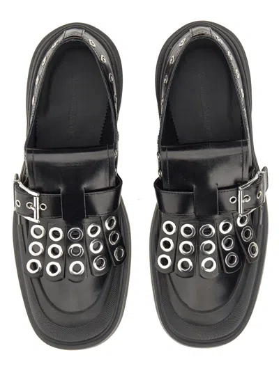 Alexander Mcqueen Studded Loafer In Black