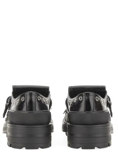 Alexander Mcqueen Studded Loafer In Black