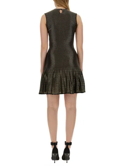 Alexander Mcqueen Women's Mini Dress In Black