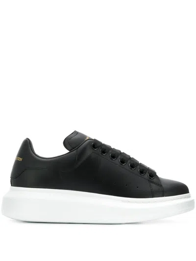 Alexander Mcqueen Round Head Lacing Low-cut Casual Sneakers In Multicolor