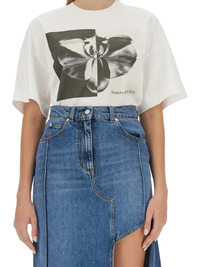 Alexander Mcqueen Alexander Mc Queen Sweatshirt With Logo In Multicolor