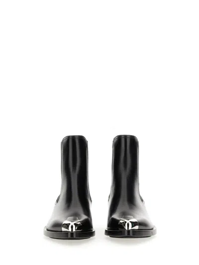 Alexander Mcqueen Chelsea Boots In Black