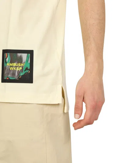 Ambush Logo Patch T-shirt In White