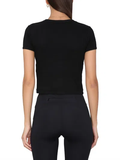 Ambush Short-sleeved Crewneck T-shirt In Black