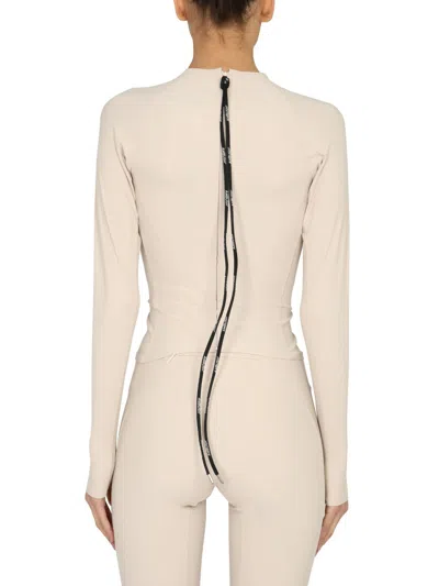 Ambush Long Sleeve T-shirt In Cream