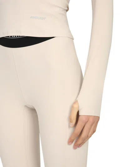 Ambush Long Sleeve T-shirt In Cream