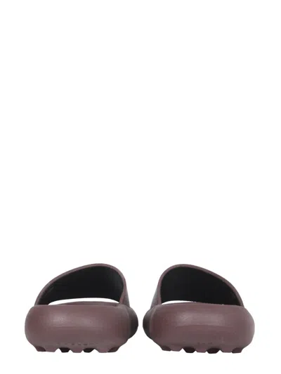 Ambush Logo-embossed Flat Sandals In Brown