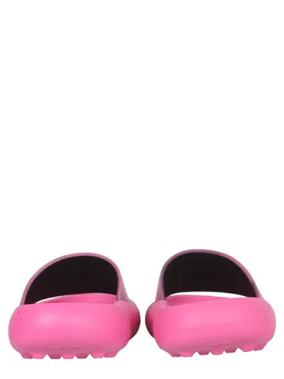 Ambush Side Logo-print Slides In Pink
