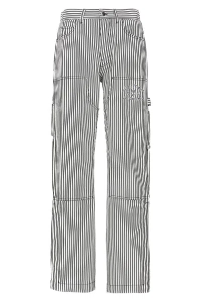 Amiri Striped Cotton Carpenter Pant In Multicolor