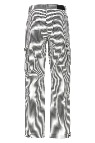 Amiri Striped Cotton Carpenter Pant In Multicolor