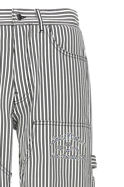 Amiri Striped Cotton Carpenter Pant In Multicolor