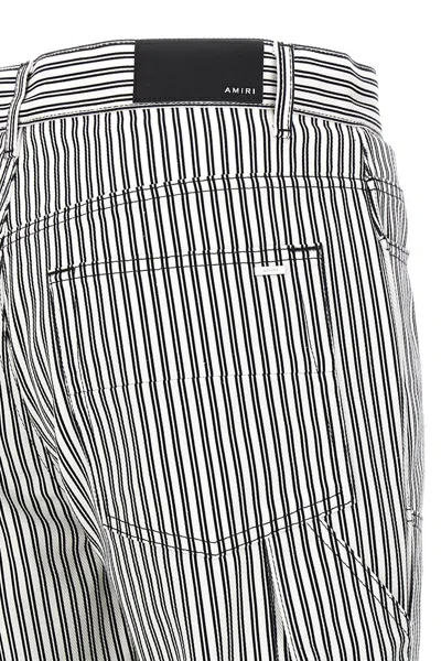 Amiri Striped Cotton Carpenter Pant In Multicolor